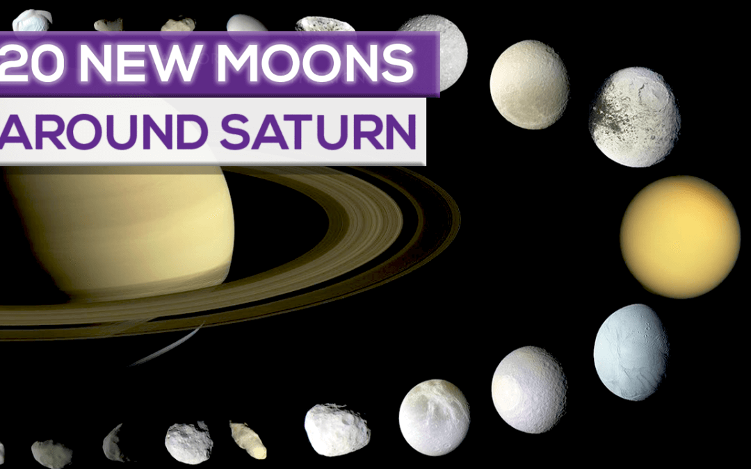 20 New Moons Discovered Around Saturn!